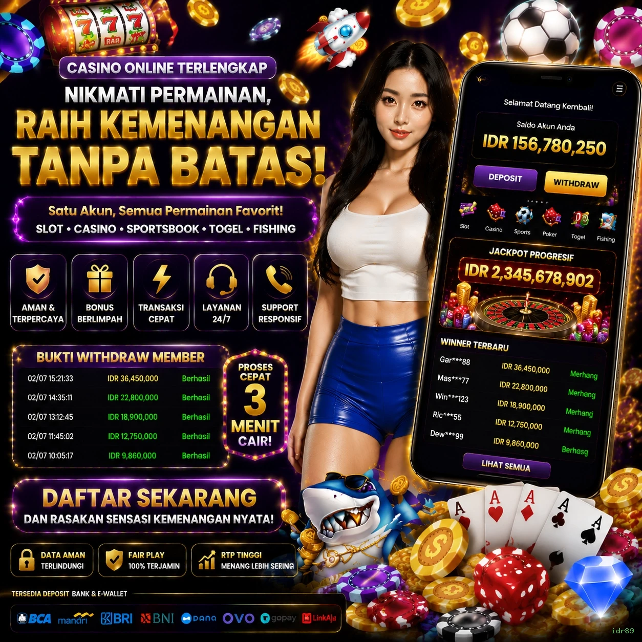 idr89 Game Arcade