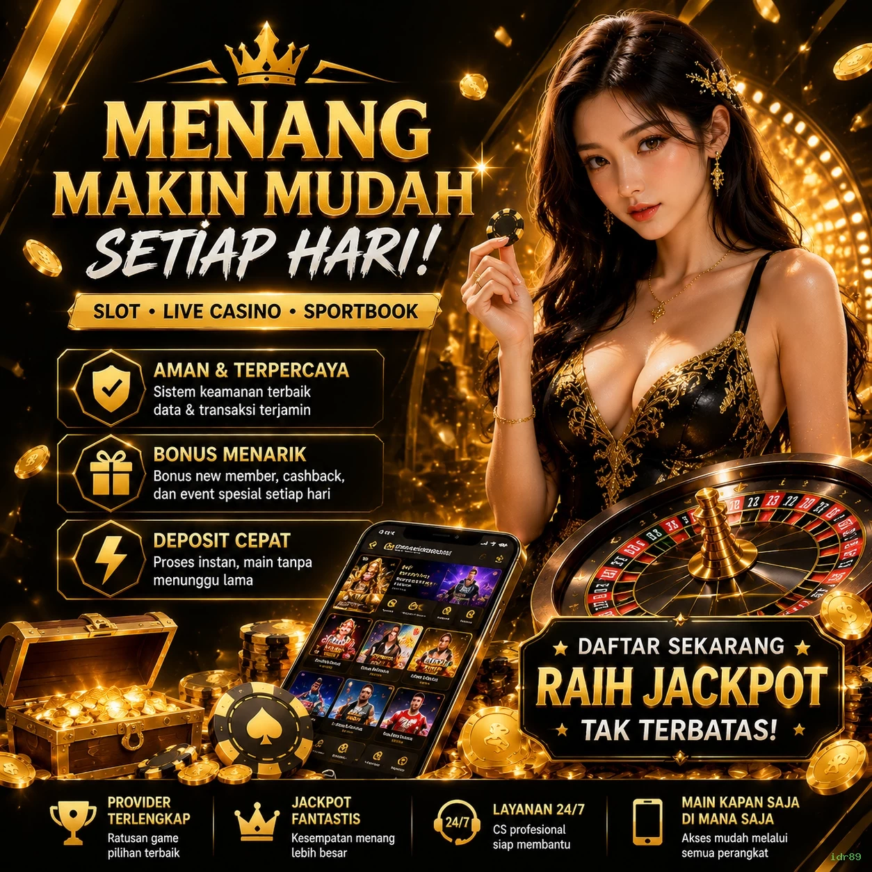 idr89 Platform Game Terpercaya untuk Pemain Indonesia